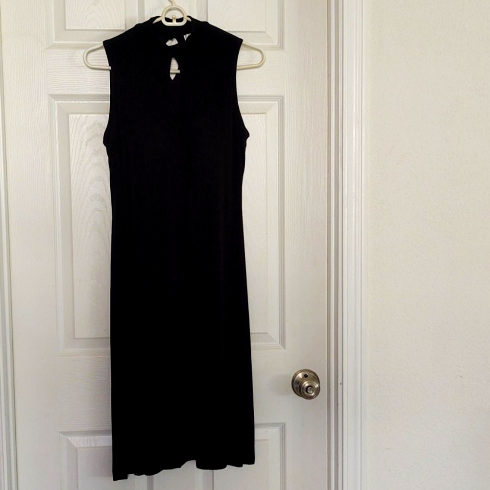 Black halter dress Size 10